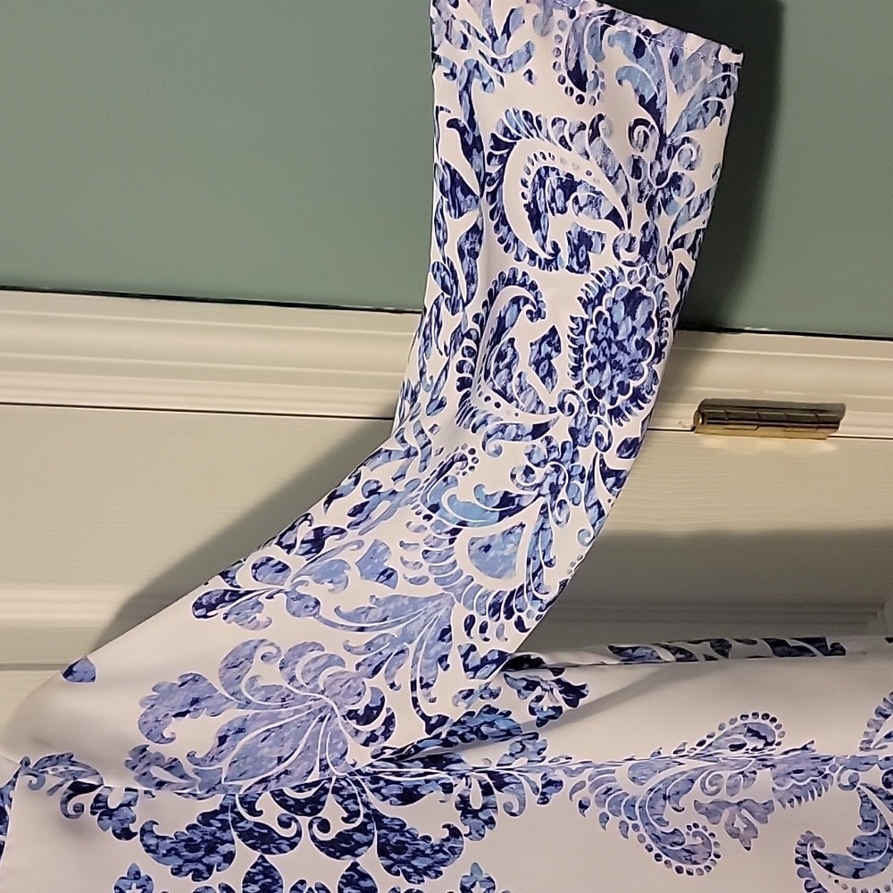 Show Me Your MuMu Blue and White Mini Dress - Picture 6 of 9
